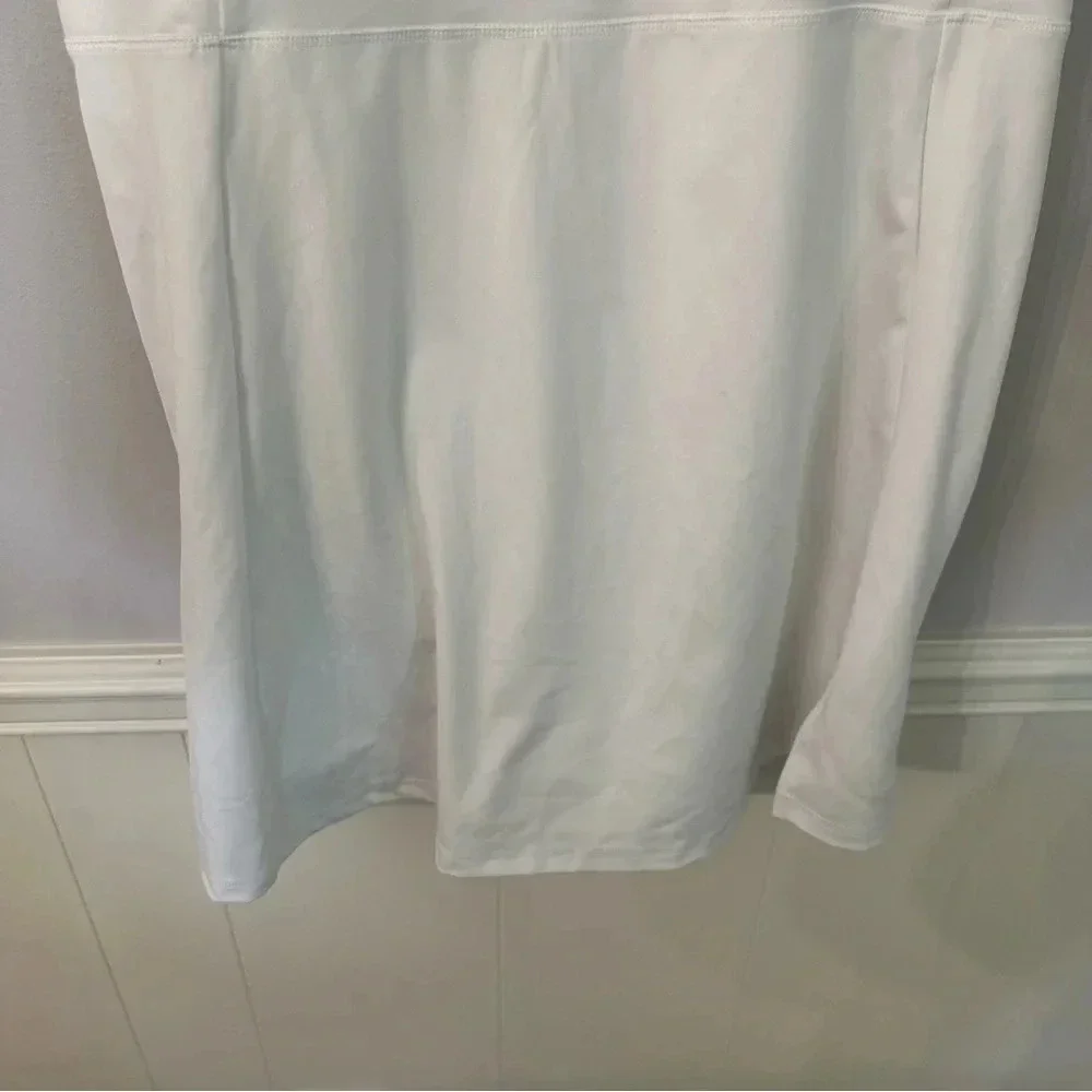 J. Crew Women's White Active CloudStretch Side-Split Sports Dress Size XL NWT